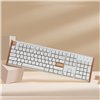 Keychron K10 HE Special Edition Full-size Hot-Swap Gateron Dbl-Rail Nebula Switch RGB Wireless Keyboard - White (Wood + Al)