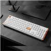 Keychron K10 HE Special Edition Full-size Hot-Swap Gateron Dbl-Rail Nebula Switch RGB Wireless Keyboard - White (Wood + Al)
