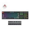 Keychron K10 QMK Full-size RGB Wireless Custom Mechanical Keyboard V.2 (Super RED Switch) – Black