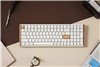 Keychron K4 HE 96% Magnetic Switch Hot-Swap RGB Wireless Keyboard – White (Wood + Aluminium)