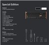 Keychron K4 HE 96% Magnetic Switch Hot-Swap RGB Wireless Keyboard – White (Wood + Aluminium)