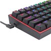 K617-RGB-WR-03 Redragon K617 FIZZ 60% Wired RGB Gaming Keyboard - Black