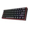 K617-RGB-WR-06 Redragon K617 FIZZ 60% Wired RGB Gaming Keyboard - Black