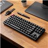 Keychron K8 QMK 80% TKL Wireless Mechanical Keyboard V2 Red Switches - Black