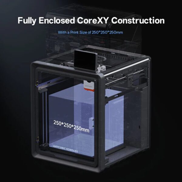 KBS1BK0C-O ANYCUBIC KOBRA S1 wr 06 Anycubic Kobra S1 Filament 3D Printer