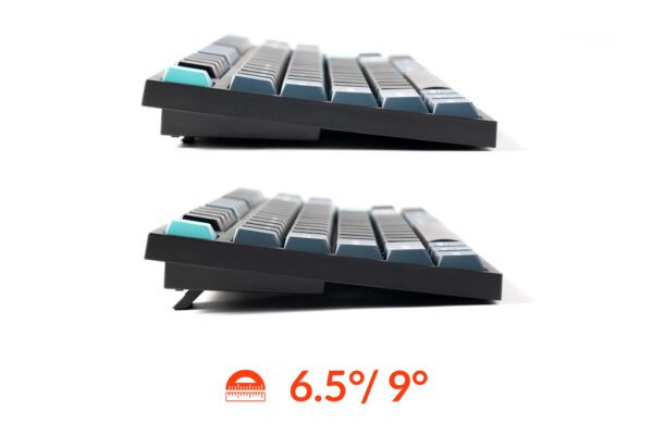 KCBD1 07 Keychron B33 80% TKL Wireless Keyboard and Mouse Combo – Black/Green