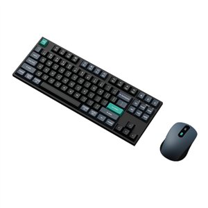 Keychron B33 80% TKL Wireless Keyboard and Mouse Combo – Black/Green