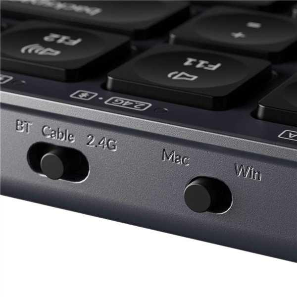 Keychron B1 Pro 75% Layout Wireless Keyboard and Mouse Combo - Space Grey