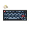 Keychron V1 Max QMK/VIA Wireless Custom Mechanical Keyboard | BANANA Switches – Black