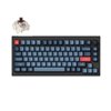 Keychron V1 Max QMK/VIA Wireless Custom Mechanical Keyboard | BROWN Switches – Black