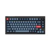 Keychron V1 Max QMK/VIA Wireless Custom Mechanical Keyboard | BROWN Switches – Black