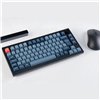 Keychron V1 Max QMK/VIA Wireless Custom Mechanical Keyboard | BROWN Switches – Black