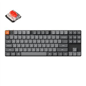 Keychron K1 Max QMK/VIA 80% Wireless Custom Mechanical Keyboard | RED Switches
