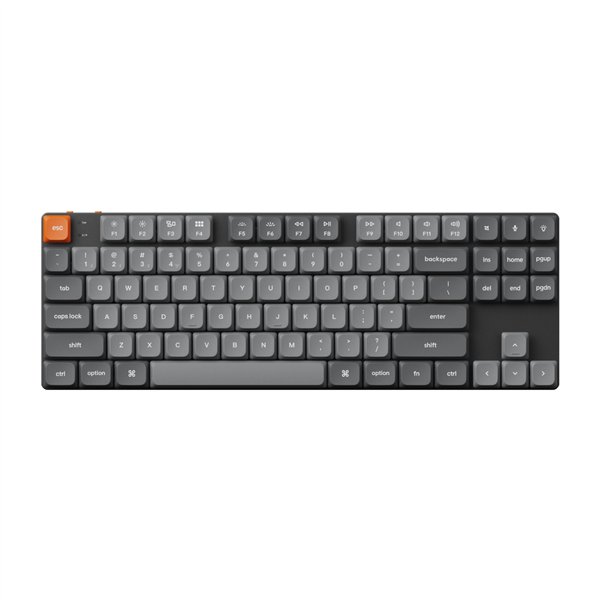 Keychron K1M-H1 wr 02a Keychron K1 Max QMK/VIA 80% Wireless Custom Mechanical Keyboard | RED Switches