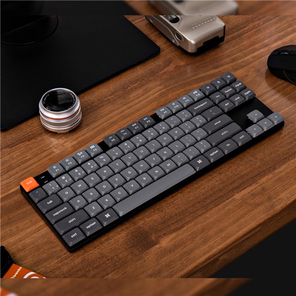 Keychron K1M-H1 wr 04a Keychron K1 Max QMK/VIA 80% Wireless Custom Mechanical Keyboard | RED Switches