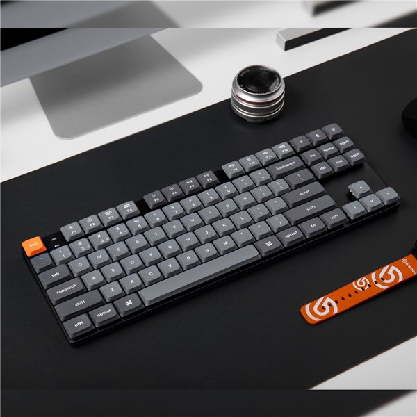 Keychron K1M-H1 wr 05a Keychron K1 Max QMK/VIA 80% Wireless Custom Mechanical Keyboard | RED Switches