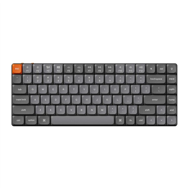 Keychron K3M-H1 wr 02a Keychron K3 Max QMK/VIA Wireless 75% Custom Mechanical Keyboard | RED Switches