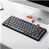 Keychron K3M-H1 wr 03a Keychron K3 Max QMK/VIA Wireless 75% Custom Mechanical Keyboard | RED Switches