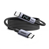 L530-65867 UGREEN 240W USB Type-C Cable with LED Di wr 02 UGREEN 240W USB Type-C Cable with LED Display 2M