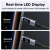L530-65867 UGREEN 240W USB Type-C Cable with LED Di wr 04 UGREEN 240W USB Type-C Cable with LED Display 2M