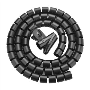 LP121-30819 UGreen-LP121-Cable-Protection-Tube-25mm-x-3M-Black wr 01a UGREEN LP121 Cable Protection Tube 25mm x 3M - Black