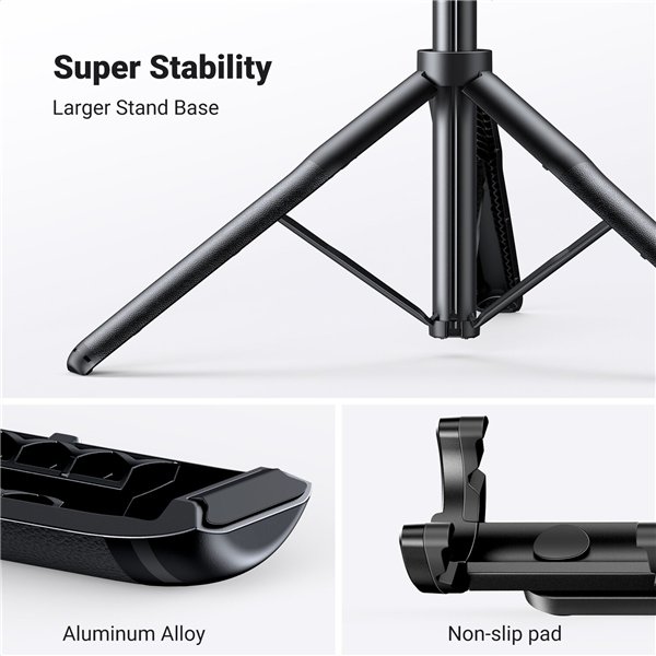 UGreen Selfie Stick Tripod with Bluetooth Remote