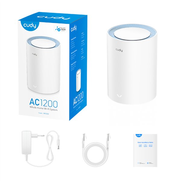 M1200-1PACK wr 04a Cudy AC1200 Wi-Fi Mesh Kit 1 Pack