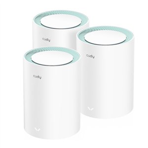 M1300-3PACK wr 01 Cudy AC1200 Wi-Fi Mesh Kit 3 Pack With Gigabit