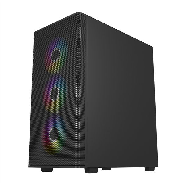 FSP M220 ATX Mid Tower Gaming Chassis - Black