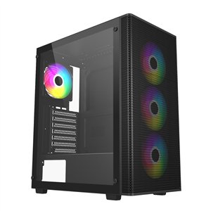 M220-BA FSP-M220-ATX-RGB-Gaming-Chassis-Black wr 04 FSP M220 ATX Mid Tower Gaming Chassis - Black