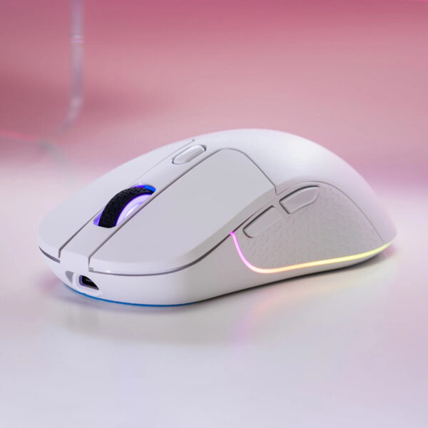 M3-A3 Keychron-M3-RGB-Wireless-Optical-Mouse-White wr 05a Keychron M3 RGB Wireless Optical Mouse - White