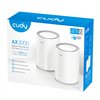 Cudy AX3000 Wi-Fi 6 Mesh Kit 2 Pack - White