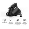 M5-A29 Keychron M5-A29 1K Wireless Mouse BT24GH wr 06 Keychron M5-A29 1K Wireless Mouse (BT/2.4GHz/Wired) - Black