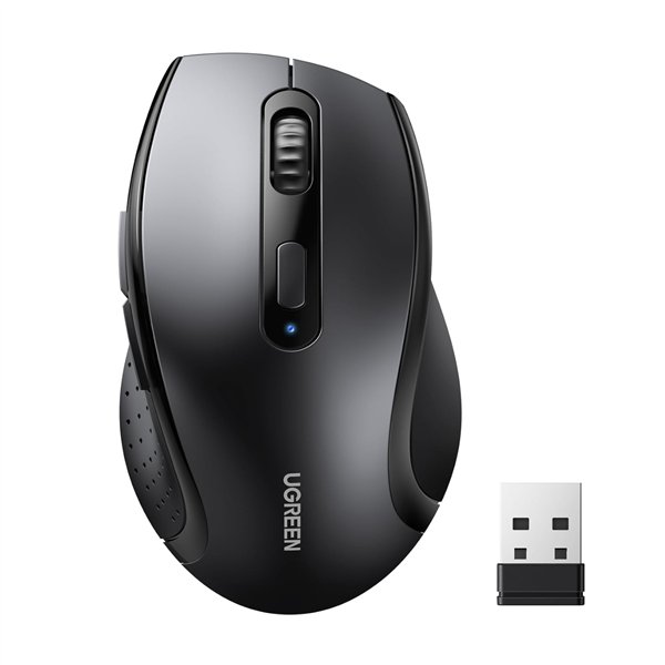 M511-45012 UGreen-M511-Ergonomic-2.4GHz-Wireless-Mouse-Black wr 01a UGREEN M511 Ergonomic 2.4GHz Wireless Mouse - Black
