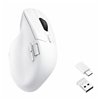 M6-A3 Keychron-M6-A3-1K-Wireless-Mouse-White Keychron M6 1K Dual-Wireless Bluetooth and 2.4G Mouse – White