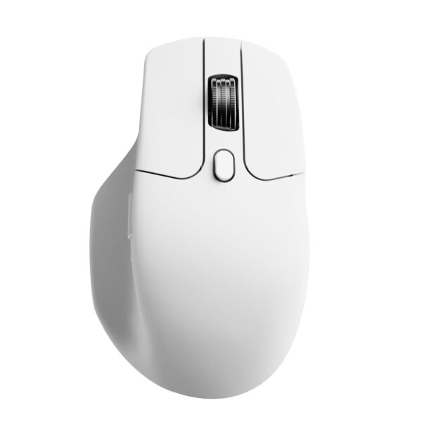M6S-A24 Keychron M6S-A24 PixArt 3950 8K Wireless wr 01-1 Keychron M6S-A24 PixArt 3950 8K 30000DPI Wireless Mouse (BT/2.4GHz/Wired) - White