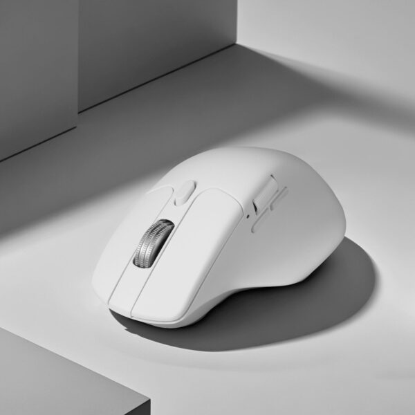 M6S-A24 Keychron M6S-A24 PixArt 3950 8K Wireless wr 06-1 Keychron M6S-A24 PixArt 3950 8K 30000DPI Wireless Mouse (BT/2.4GHz/Wired) - White