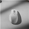 Keychron M6SB72 1K Wireless Mouse (BT/2.4GHz/Wired) with Huano silent Micro switch and premium wheel - White