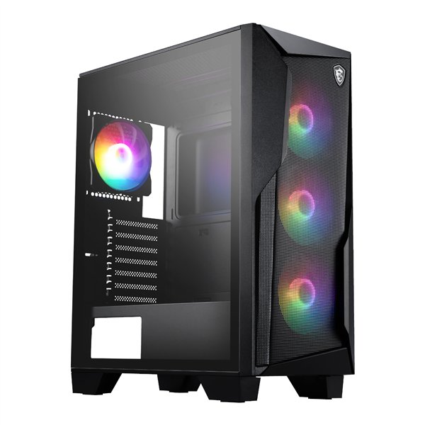 MAG-FORGE-130A-AIRFLOW MSI-MAG-FORGE-130A-Airflow-ATX-Gaming-Chassis-Black wr 01a MSI MAG FORGE 130A Airflow ATX Gaming Chassis - Black