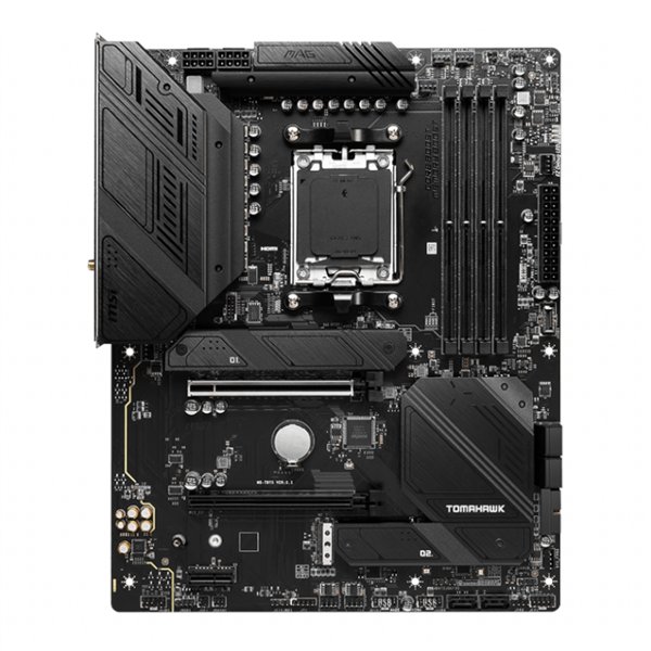 MAGB650TOMAHAWKWIFI wr 02a MSI MAG B650 TOMAHAWKWIFI AMD AM5 ATX Gaming Motherboard