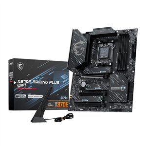 MAGX870EGAMINGPLUSWIFI MSI-X870E-GAM-PLS-WIFI-AM5-ATX-4X-DDR5 wr 01 MSI X870E Gaming Plus WIFI AM5 ATX Gaming Motherboard
