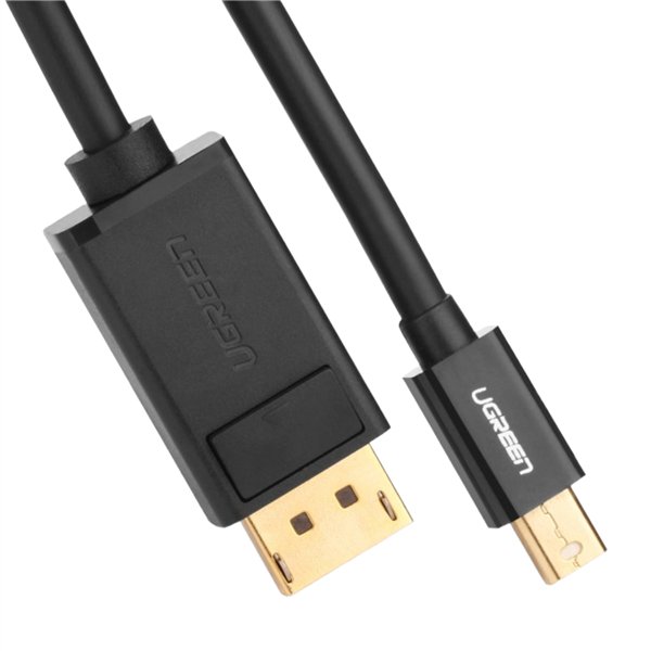 MD105-10477 UGREEN-Mini-DisplayPort-to-DisplayPort-Cable-1.5m-Blck 02 UGREEN Mini DisplayPort to DisplayPort Cable 1.5m -Black