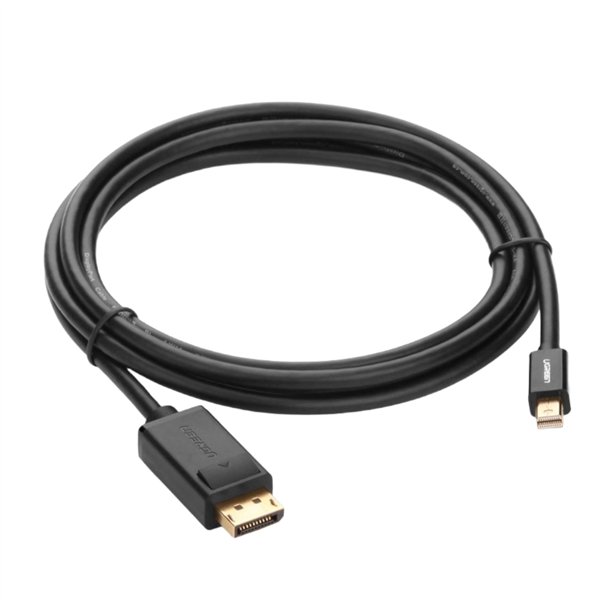 MD105-10477 UGREEN-Mini-DisplayPort-to-DisplayPort-Cable-1.5m-Blck 03 UGREEN Mini DisplayPort to DisplayPort Cable 1.5m -Black