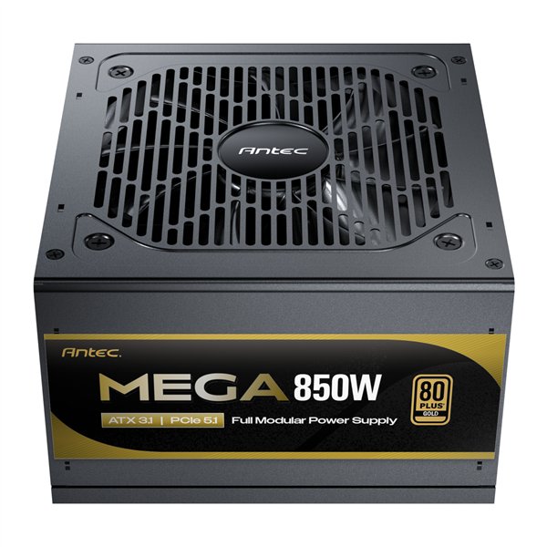 Antec MEGA 850W 80 PLUS Gold ATX3.1 PCIE 5.1 Fully Modular Power Supply