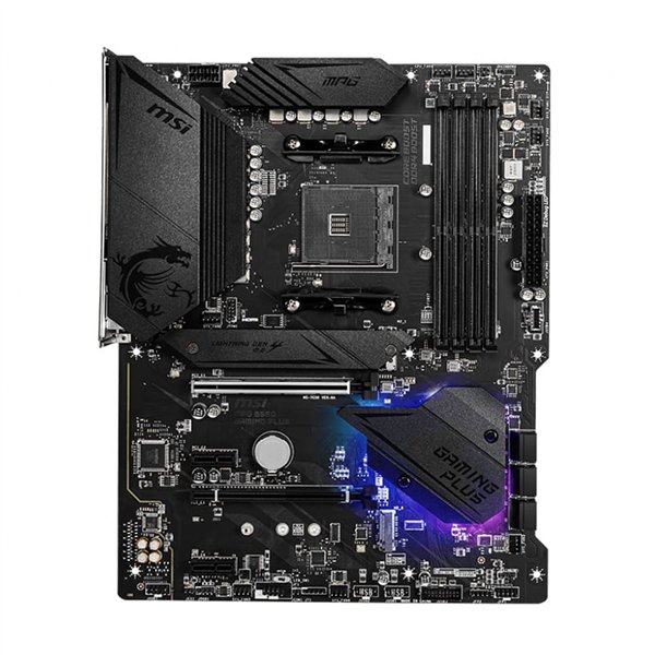 MPG-B550-GAMING-PLUS wr 01 MSI MPG B550 Gaming Plus AM4 ATX Motherboard – Ryzen 5000