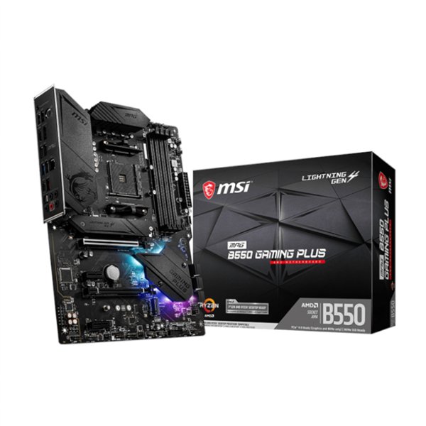 MPG-B550-GAMING-PLUS wr 05 MSI MPG B550 Gaming Plus AM4 ATX Motherboard – Ryzen 5000
