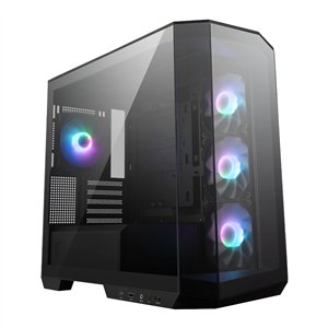 MSI MAG-PANO-M100R-PZ wr 01a MSI MAG PANO M100R PZ M-ATX ARGB Gaming Chassis - Black