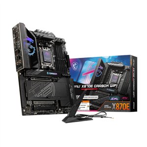 MSI MPGX870ECARBONWIFI wr 01a MSI MAG X870E CARBON WIFI ATX Motherboard