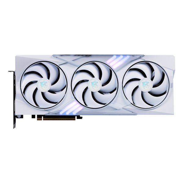 MSI RTX5070GAMINGTRIOOCW12GB wr 02a MSI GeForce RTX 5070 GAMING TRIO OC 12GB Graphics Card – White