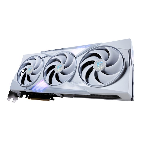 MSI RTX5070GAMINGTRIOOCW12GB wr 03a MSI GeForce RTX 5070 GAMING TRIO OC 12GB Graphics Card – White